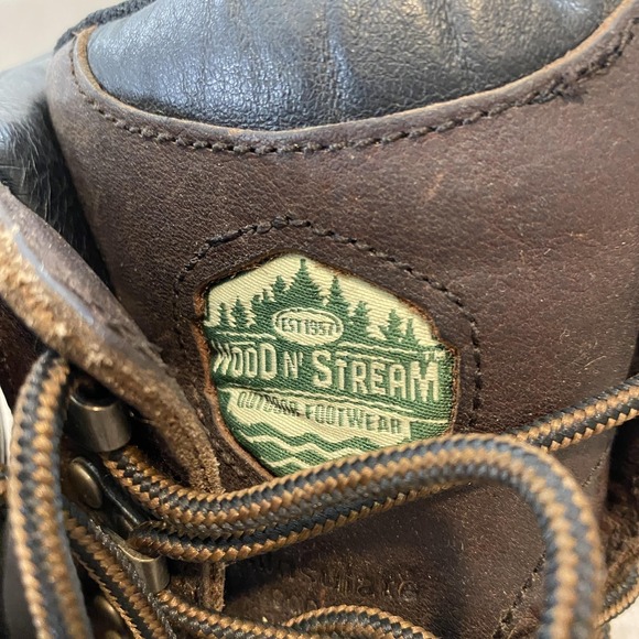 Wood N Stream Boots Mens Size 13M Brown Leather Insulated Vibram Work 5007 main image 4